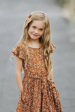 Load image into Gallery viewer, Navy Fields Cedar Floral Dress