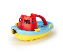Load image into Gallery viewer, Green Toys Tug Boat - Red