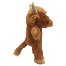 Load image into Gallery viewer, Eco Walking Hand Puppets - Cow (Highland)