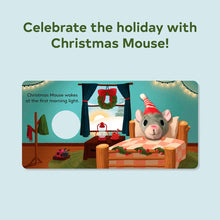 Load image into Gallery viewer, Christmas Mouse: Finger Puppet Book