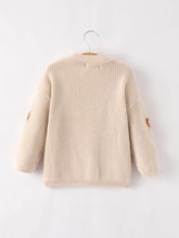 Load image into Gallery viewer, Rylee Faith Pumpkin Sequin Sweater
