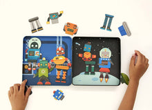 Load image into Gallery viewer, Robot Remix Magnetic Play Set