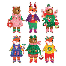 Load image into Gallery viewer, Merry Woodland Magnetic Dress-up
