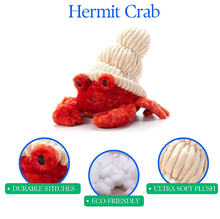 Load image into Gallery viewer, Petting Zoo 12" (23cm) Hermit Crab Stuffed Animal