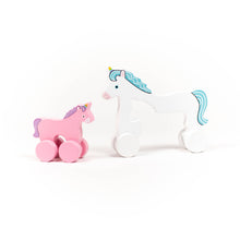Load image into Gallery viewer, Unicorn Big & Little Wooden Roller