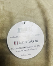 Load image into Gallery viewer, Sage Ombre Fleece Throw