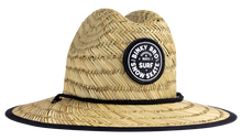 Load image into Gallery viewer, Kids Sun Hat Barney Patrol - Surf. Snow. Skate: Natural Straw / 1-3Yr