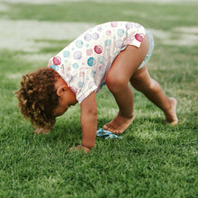 Load image into Gallery viewer, Babysoy Short Sleeve Polo Tee: Sea World