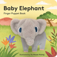 Load image into Gallery viewer, Baby Elephant: Finger Puppet Book