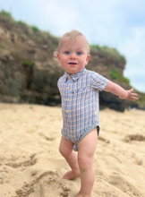 Load image into Gallery viewer, Me & Henry Helford Blue Plaid