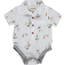 Load image into Gallery viewer, Me & Henry Onesie Boy and Dog