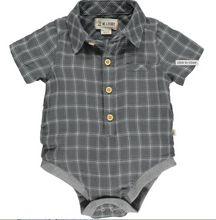 Load image into Gallery viewer, Me & Henry Herford Grey Bodysuit