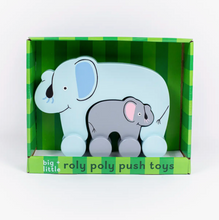 Load image into Gallery viewer, Big Little Roller Elephant