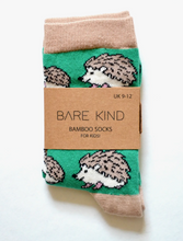 Load image into Gallery viewer, Bare Kind Socks Hedgehogs