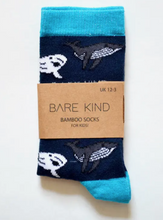 Load image into Gallery viewer, Bare Kind Socks Whales