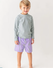 Load image into Gallery viewer, RB Grey Long Sleeve Rash Guard