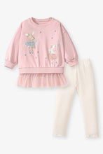 Load image into Gallery viewer, Mouse Print Top and Leggings PINK
