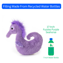 Load image into Gallery viewer, Fuzzlez Seahorse Purple 12" (30cm)
