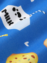 Load image into Gallery viewer, Bamboo Milk &amp; Cookies Baby Zip Romper
