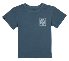Load image into Gallery viewer, Binky Bro Eagle Crest T-Shirt: Blue
