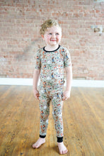 Load image into Gallery viewer, Round Up Gang Short Sleeve Pajamas: 2T
