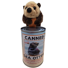 Load image into Gallery viewer, Dave the Canned Sea Otter - Eco-Friendly and Recycled Gift: Pop Top Lid
