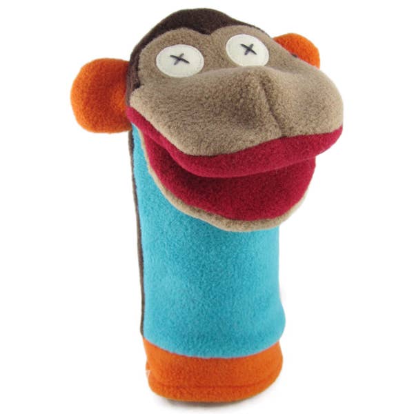 Monkey Softy Puppet: 12 inch height (30.5 cm)