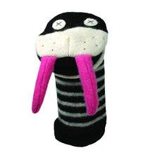 Load image into Gallery viewer, Walrus Puppet | Reclaimed Wool: 12 inch height (30.5 cm).
