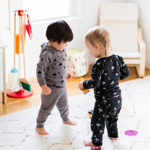 Load image into Gallery viewer, Babysoy Pattern Hoodie Sweatshirt: Space
