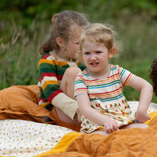 Load image into Gallery viewer, LGR Vintage Rainbows Easy Peasy Summer Dress
