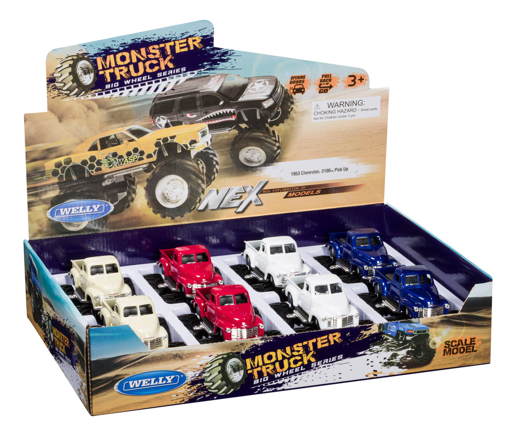 Toysmith Die-Cast Monster Truck 1953 Chevy 3100 Pickup