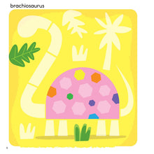 Load image into Gallery viewer, First Fun Sticker Painting: Dinosaurs - 12 Scenes to Create!
