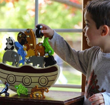 Load image into Gallery viewer, Balance Boat Endangered Animals
