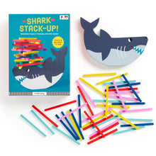 Load image into Gallery viewer, Shark Stack-up! Wooden Balancing Game
