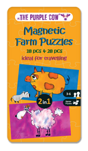 Load image into Gallery viewer, Travel Game - Farm Puzzles
