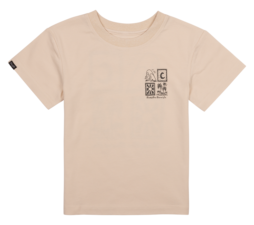 Binky Bro Kalbarri T-Shirt: Beige