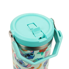 Load image into Gallery viewer, Tropical Stitch Print 40 Oz Stainless Steel Water Bottle
