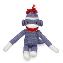 Load image into Gallery viewer, 20&quot; Classic Sock Monkey – Purple
