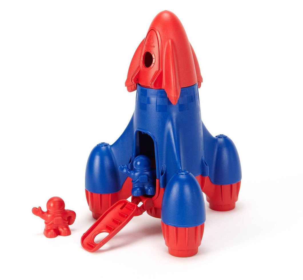 Green Toys Rocket - Red Top