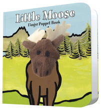 Load image into Gallery viewer, Little Moose: Finger Puppet Book
