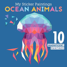 Load image into Gallery viewer, My Sticker Paintings: Ocean Animals -  Kid's Activity Book
