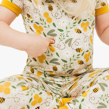 Load image into Gallery viewer, Emerson Honey Bees Bamboo Kids Pajama
