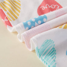 Load image into Gallery viewer, Love Heart Bamboo Short Sleeve Pajama Set
