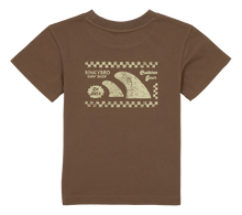 Load image into Gallery viewer, Binky Bro Brown Surf Shop Finns T-Shirt
