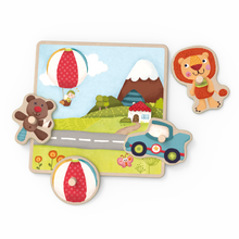 Load image into Gallery viewer, Bababoo's Favorite Treasures First Clutching Puzzle [12+ Mo]
