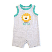 Load image into Gallery viewer, Baby Views 2pcs Sleeveless Rompers:Lion
