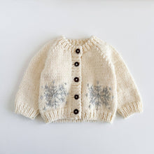 Load image into Gallery viewer, Snowflake Knit Cardigan
