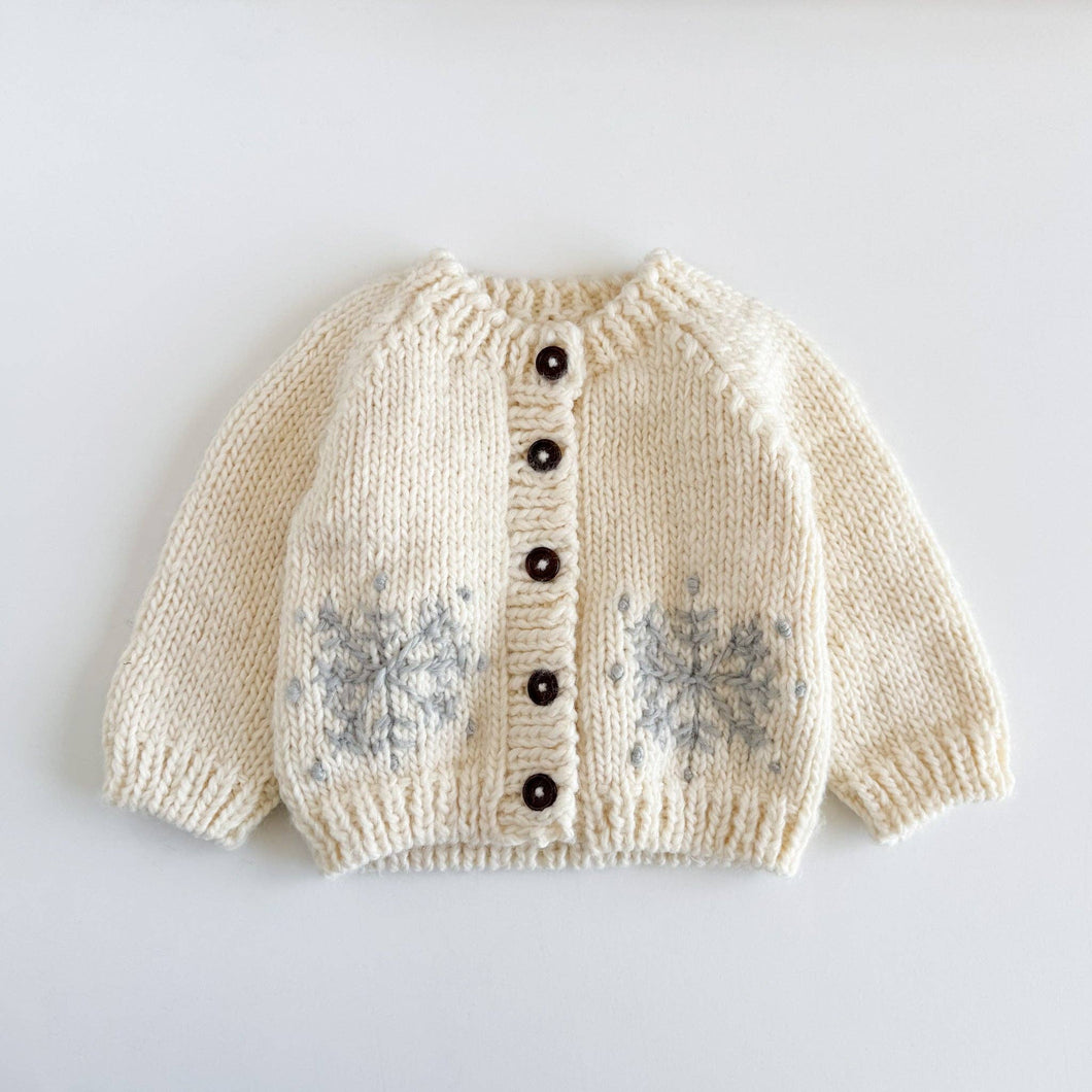 Snowflake Knit Cardigan