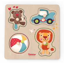 Load image into Gallery viewer, Bababoo's Favorite Treasures First Clutching Puzzle [12+ Mo]
