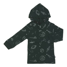 Load image into Gallery viewer, Babysoy Pattern Hoodie Sweatshirt: Space
